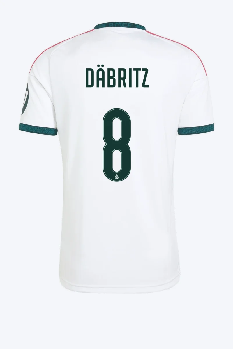 Däbritz 8 Voetbalshirt - Real Madrid 26/27 Thuis