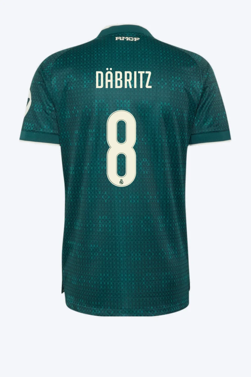 Däbritz 8 Voetbalshirt - Real Madrid 26/27 Uit Authentic