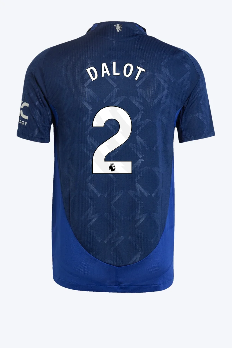 Dalot 2 Voetbalshirt - Manchester United 24/25 Uit Authentic