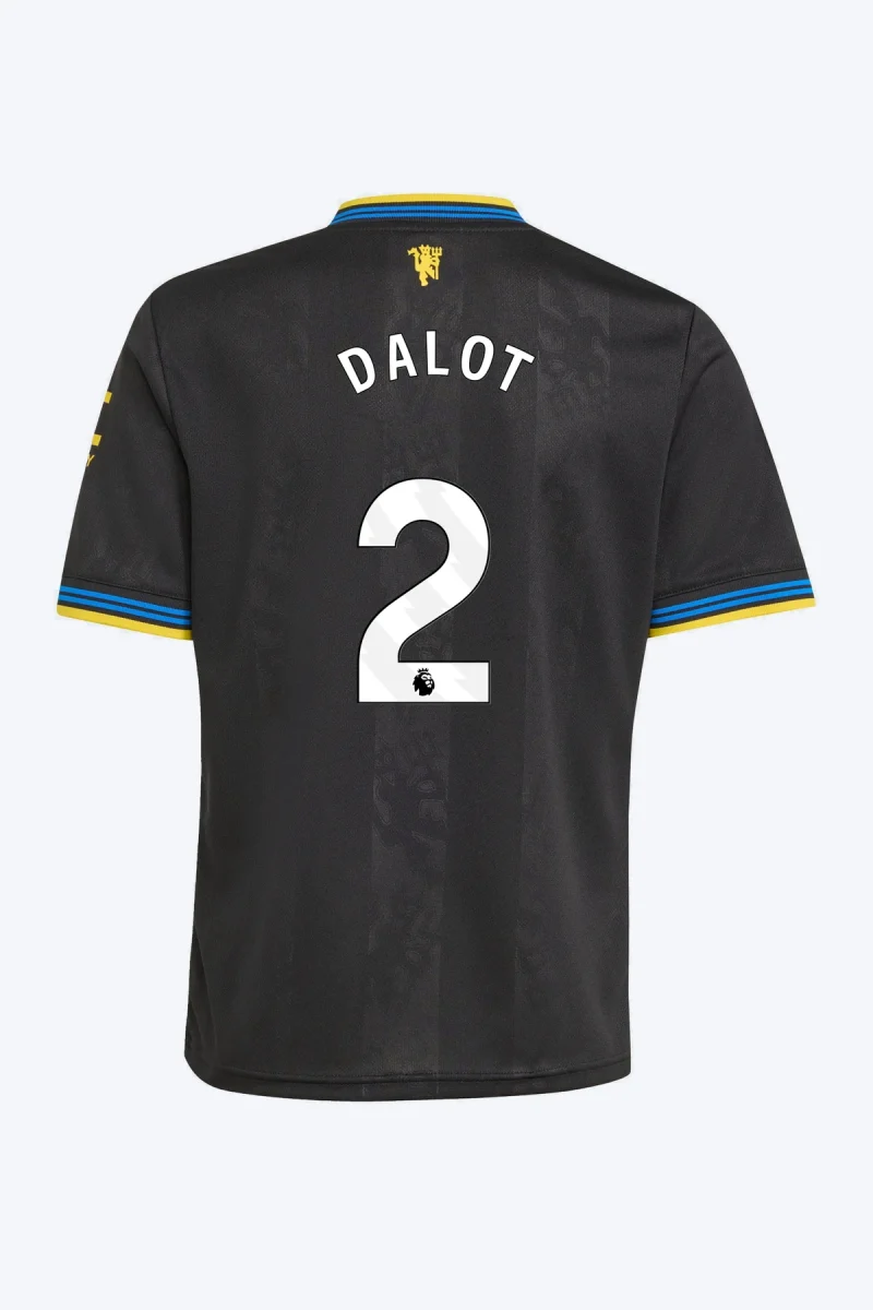 Dalot 2 Voetbalshirt - Manchester United 25/26 Derde