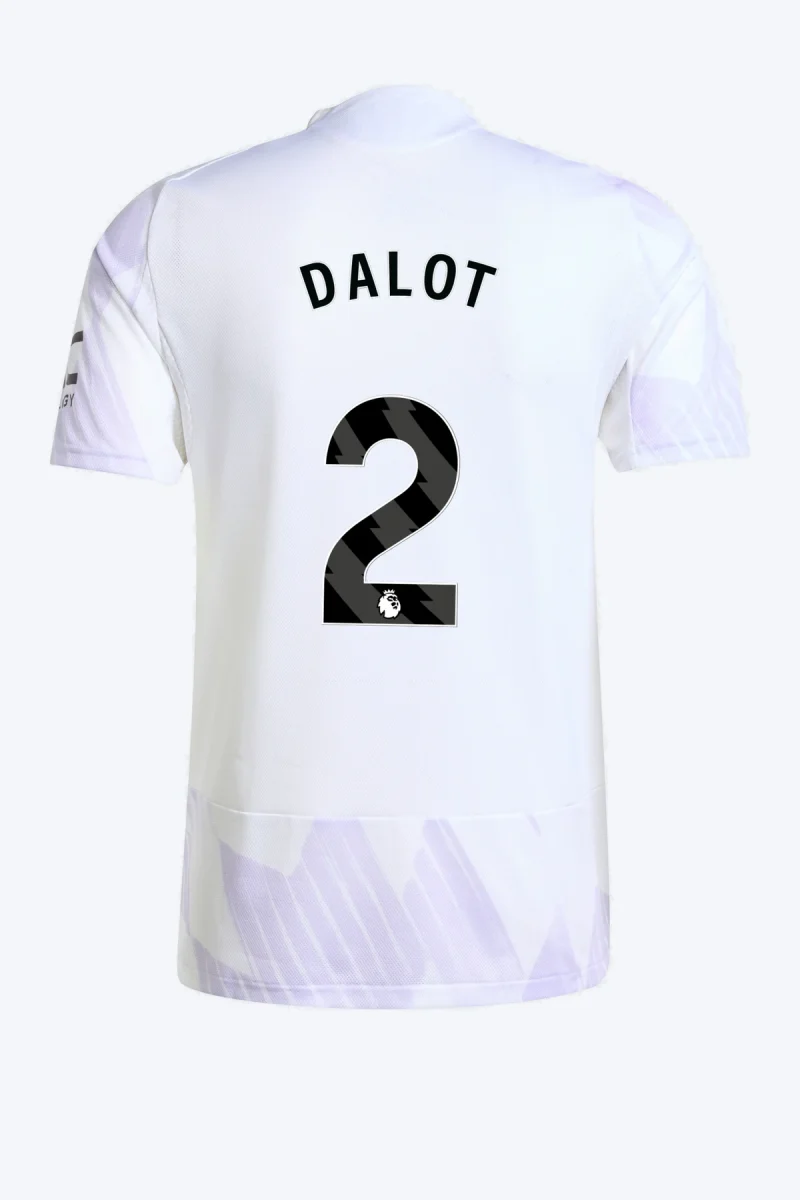 Dalot 2 Voetbalshirt - Manchester United 25/26 Uit Authentic