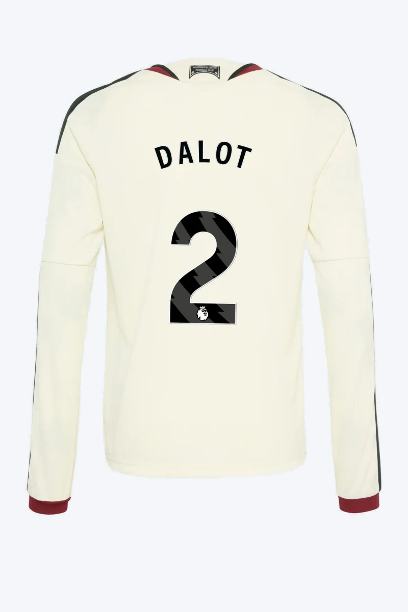 Dalot 2 Voetbalshirt - Manchester United 26/27 Derde Kids Longsleeve