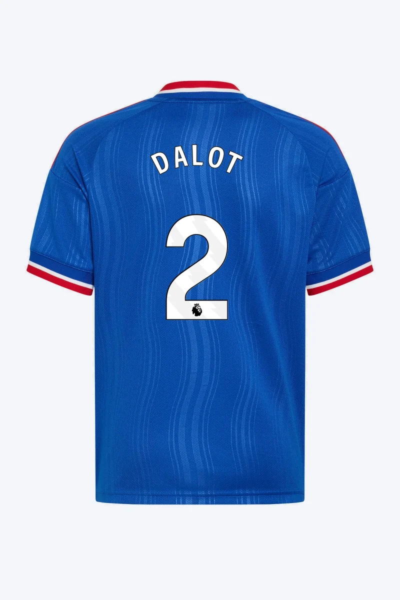 Dalot 2 Voetbalshirt - Manchester United 26/27 Uit Kids