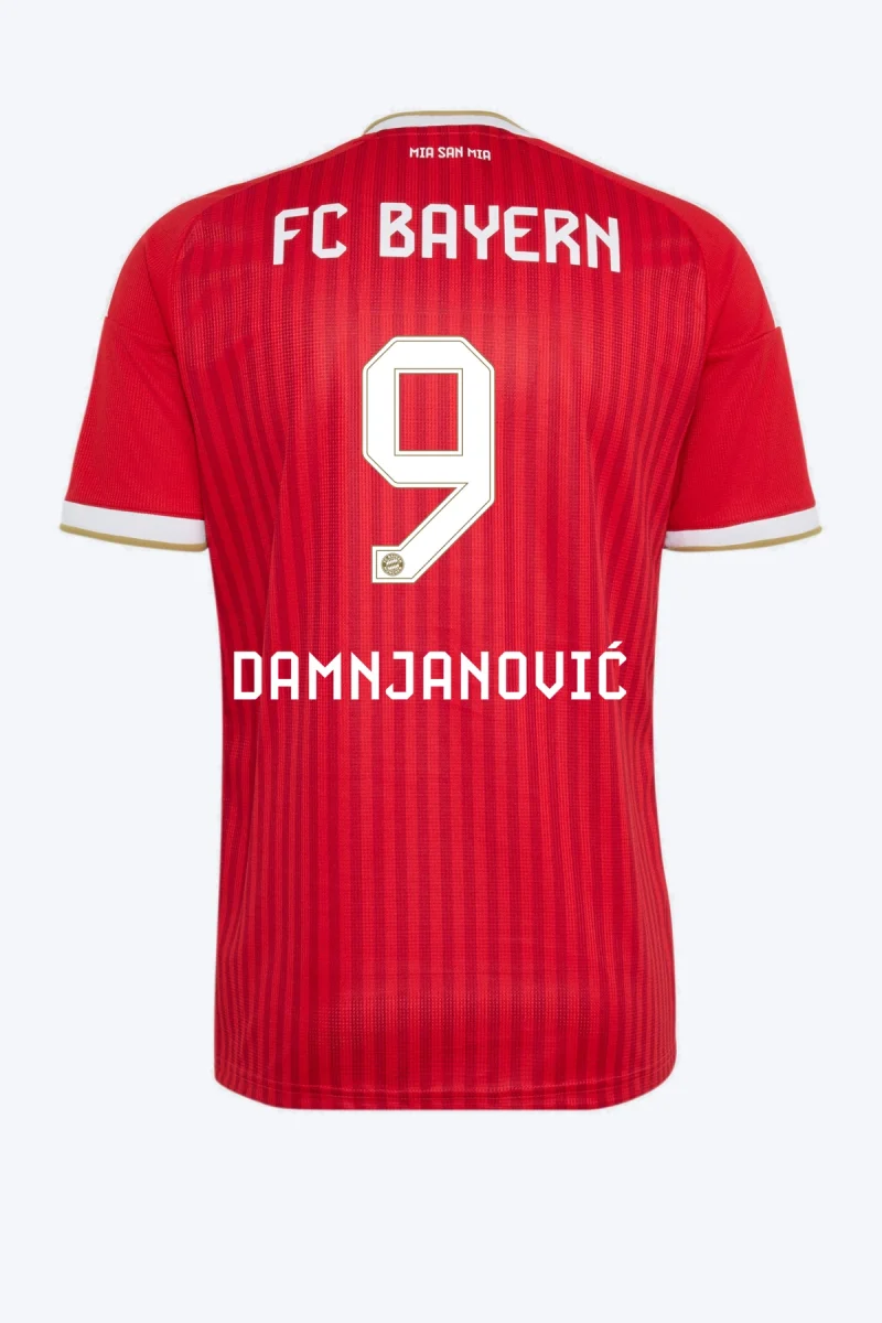 Damnjanović 9 Voetbalshirt - FC Bayern 26/27 Thuis Dames Team