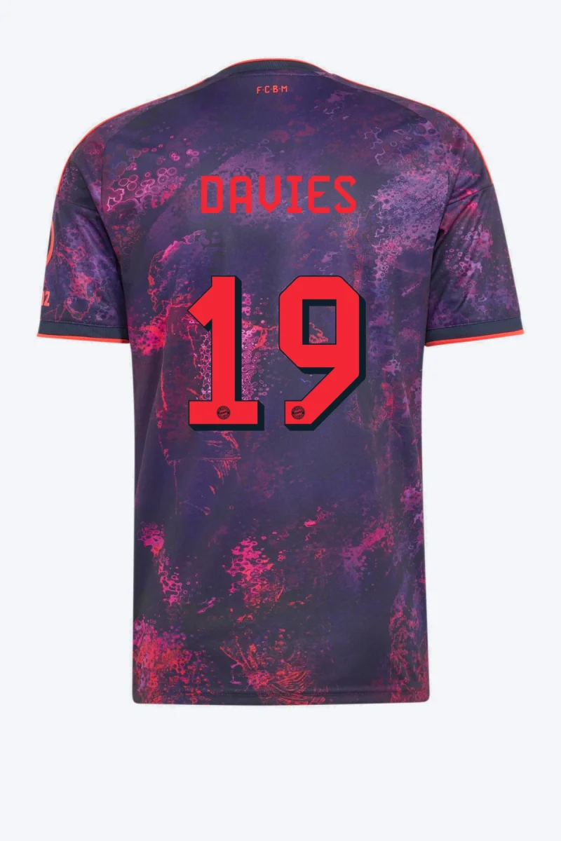 Davies 19 Voetbalshirt - FC Bayern 26/27 Derde