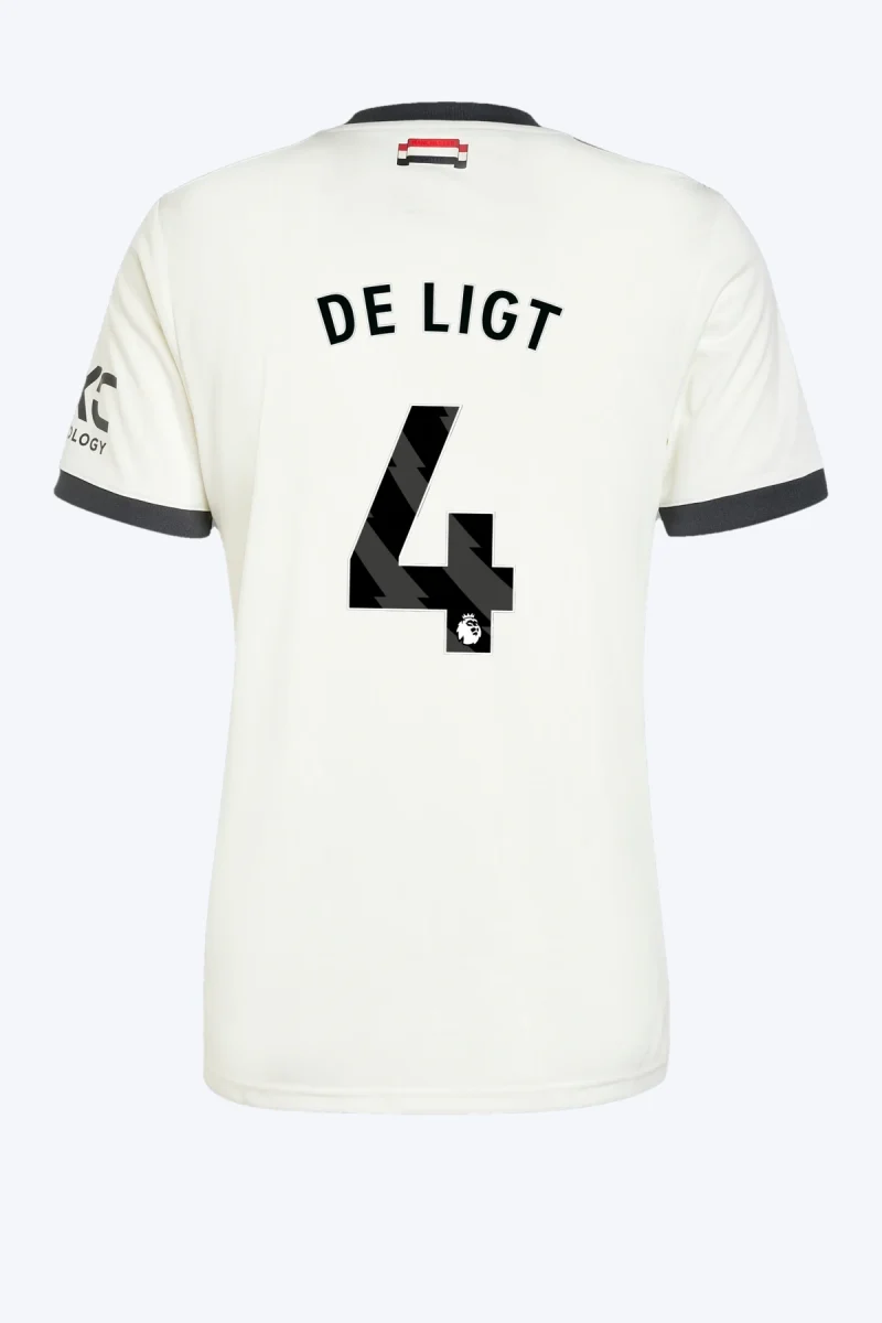De Ligt 4 Voetbalshirt - Manchester United 24/25 Derde