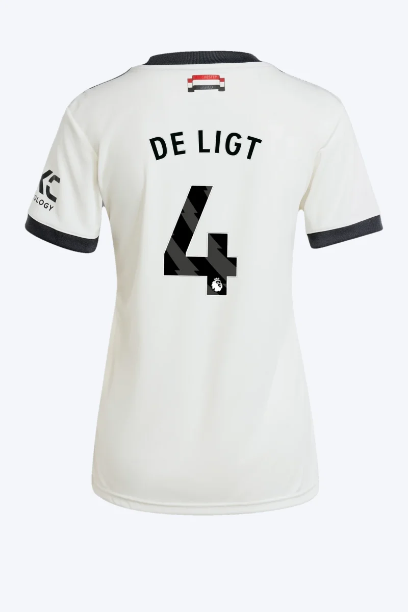 De Ligt 4 Voetbalshirt - Manchester United 24/25 Derde