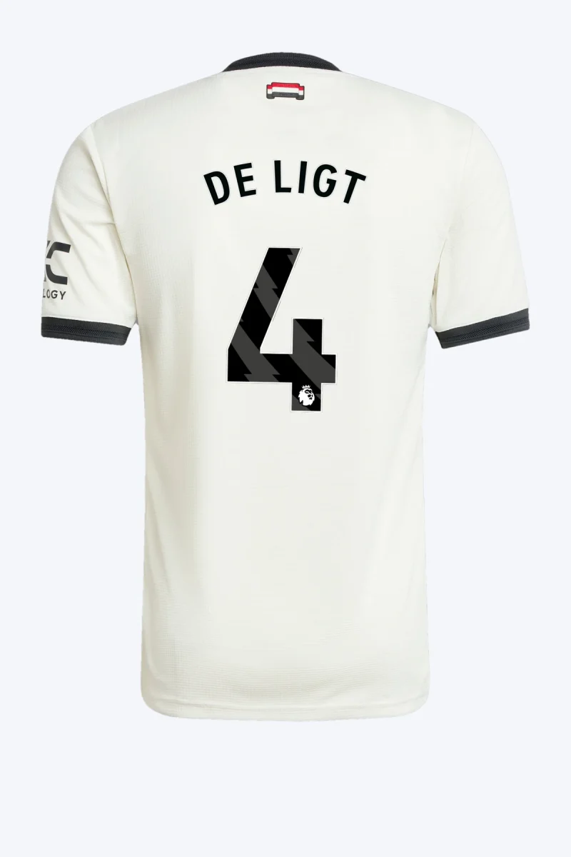 De Ligt 4 Voetbalshirt - Manchester United 24/25 Derde Authentic