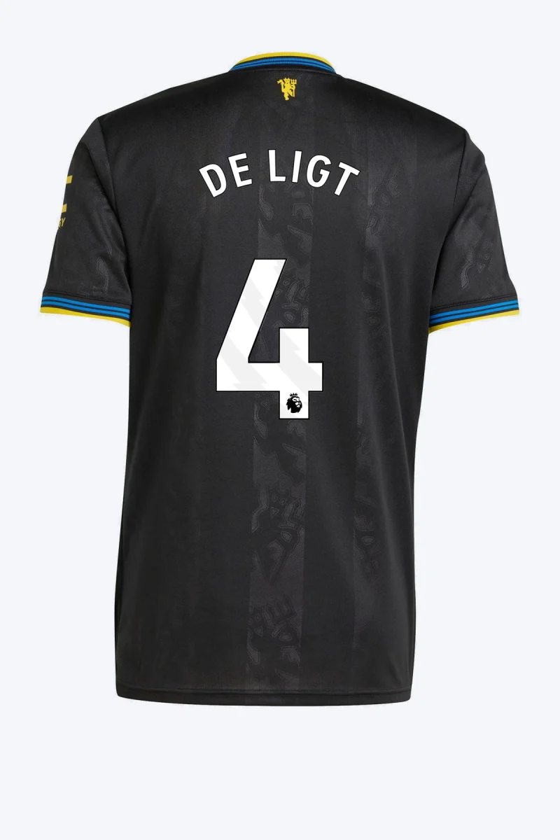 De Ligt 4 Voetbalshirt - Manchester United 25/26 Derde