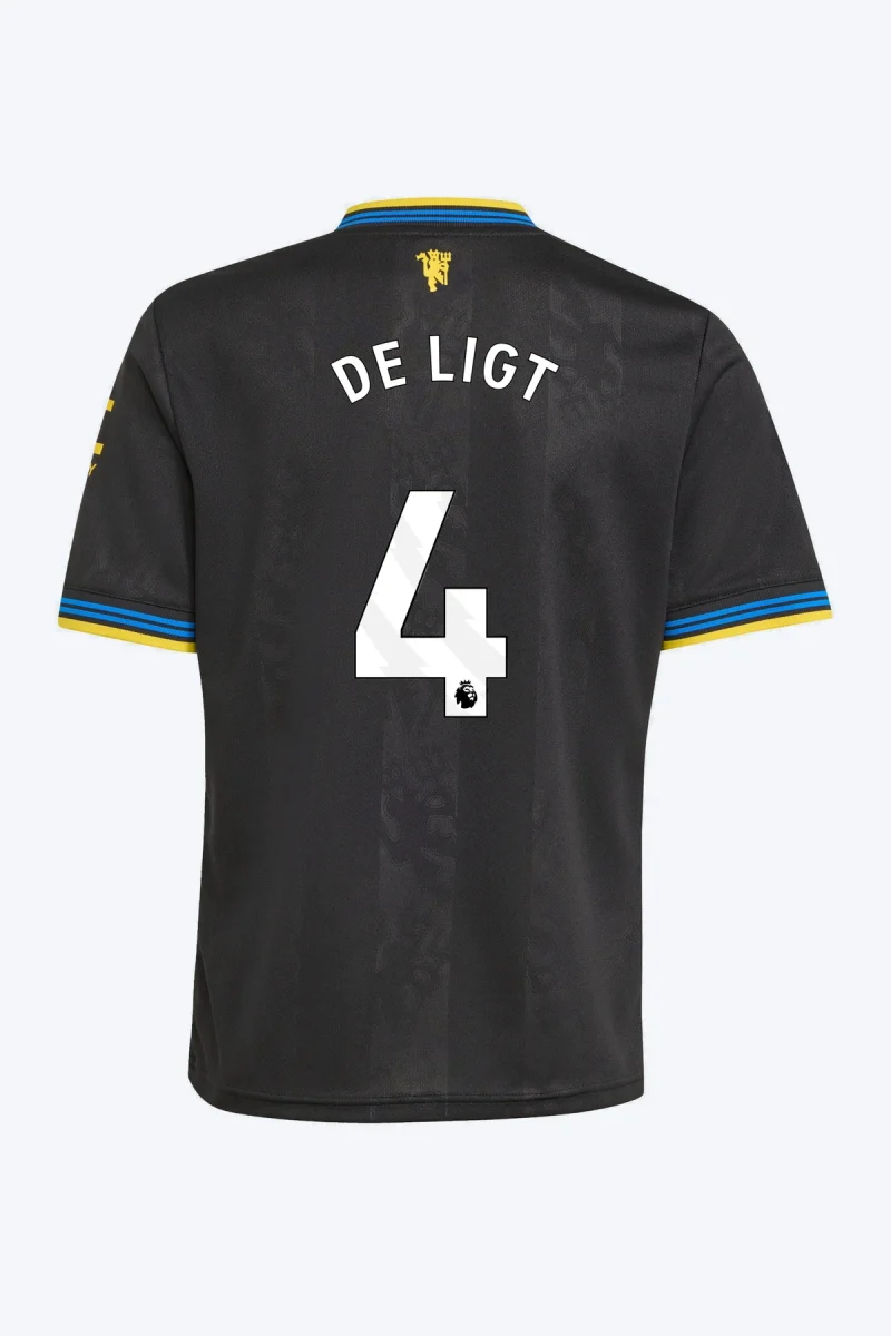De Ligt 4 Voetbalshirt - Manchester United 25/26 Derde