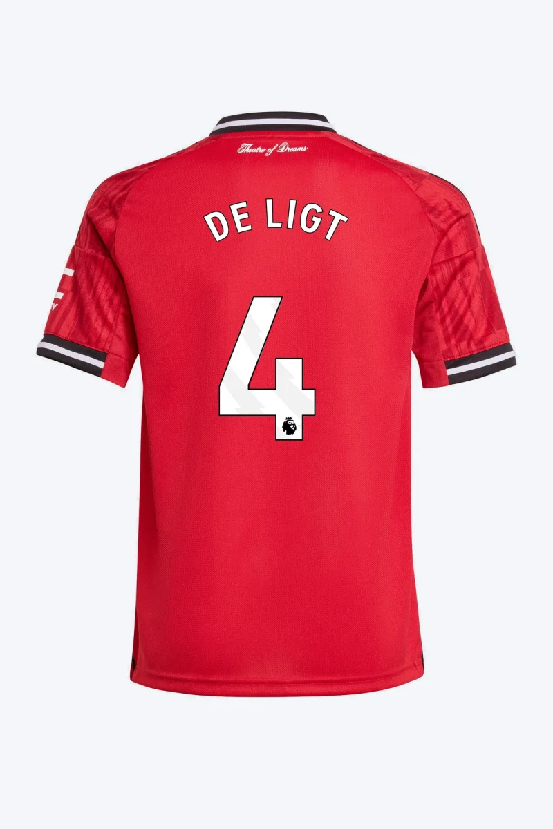 De Ligt 4 Voetbalshirt - Manchester United 25/26 Thuis