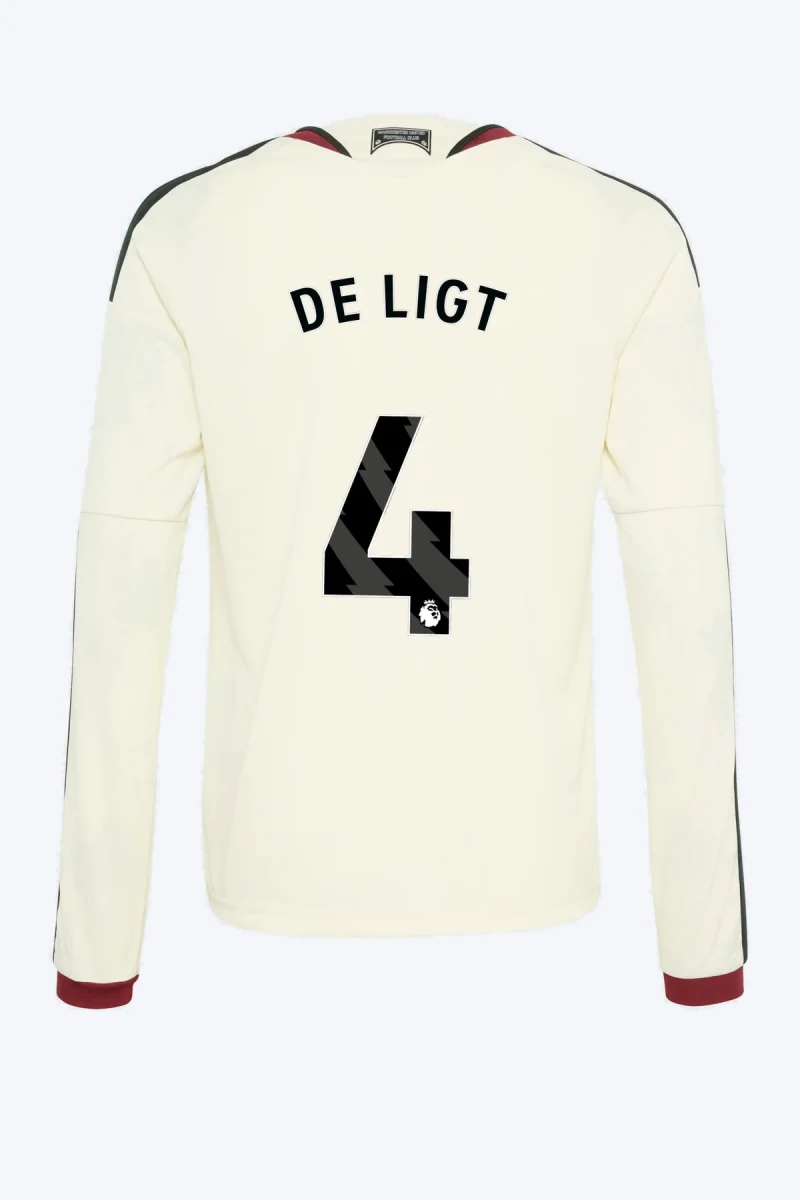 De Ligt 4 Voetbalshirt - Manchester United 26/27 Derde Kids Longsleeve