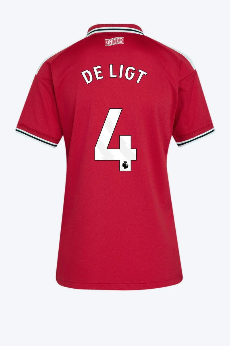 De Ligt 4 Voetbalshirt - Manchester United 26/27 Thuis