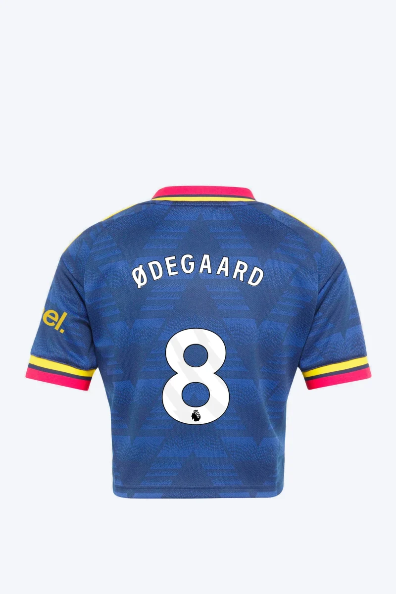 Ødegaard 8 Voetbalshirt - Arsenal FC 26/27 Uit Cropped