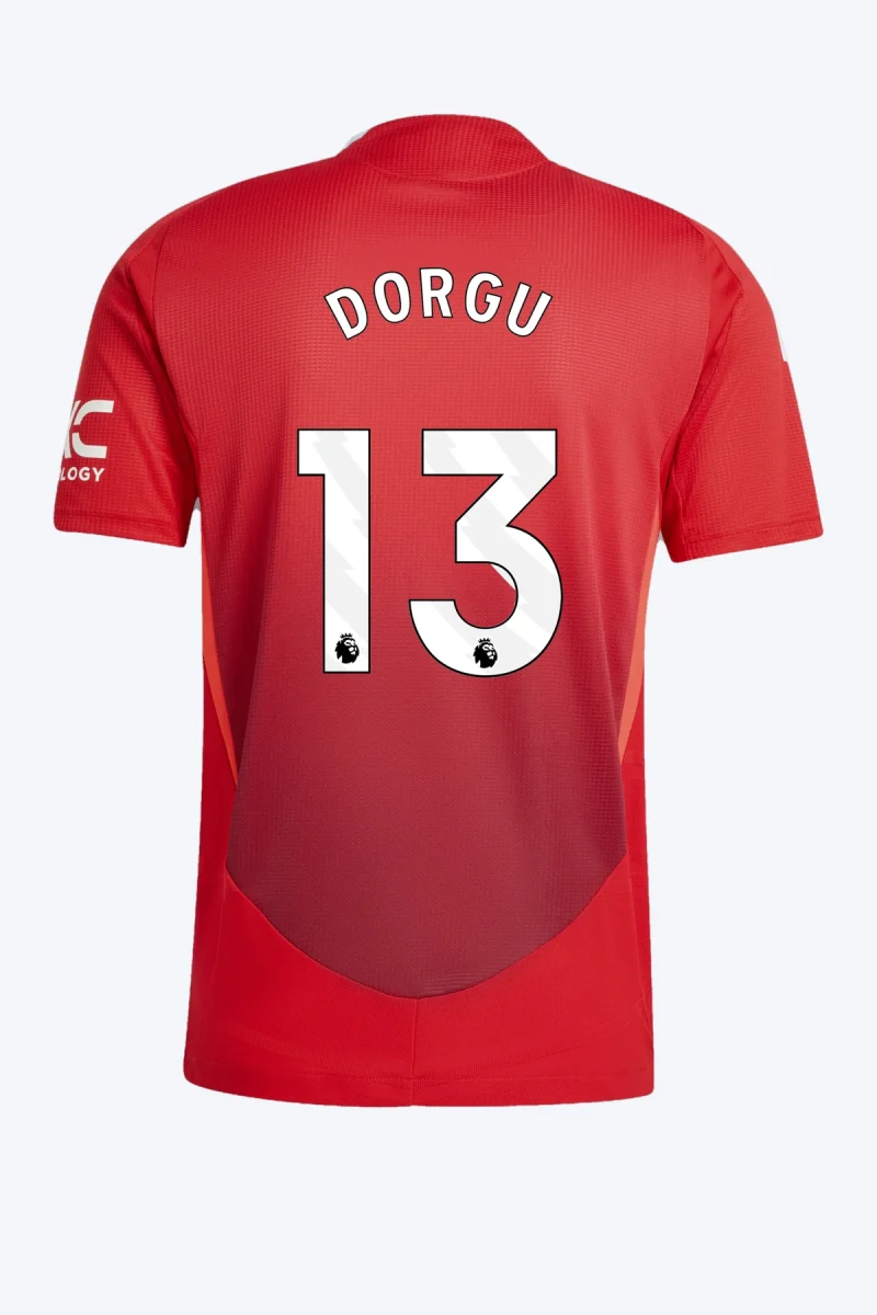 Dorgu 13 Voetbalshirt - Manchester United 24/25 Thuis Authentic