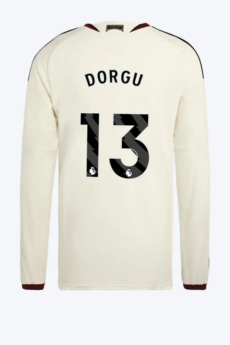 Dorgu 13 Voetbalshirt - Manchester United 26/27 Derde Authentic Longsleeve
