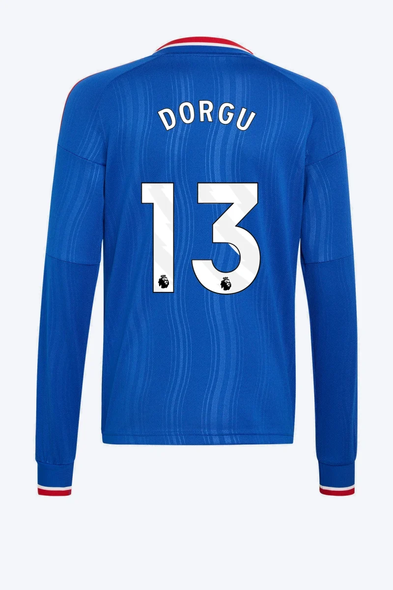 Dorgu 13 Voetbalshirt - Manchester United 26/27 Uit Kids Longsleeve