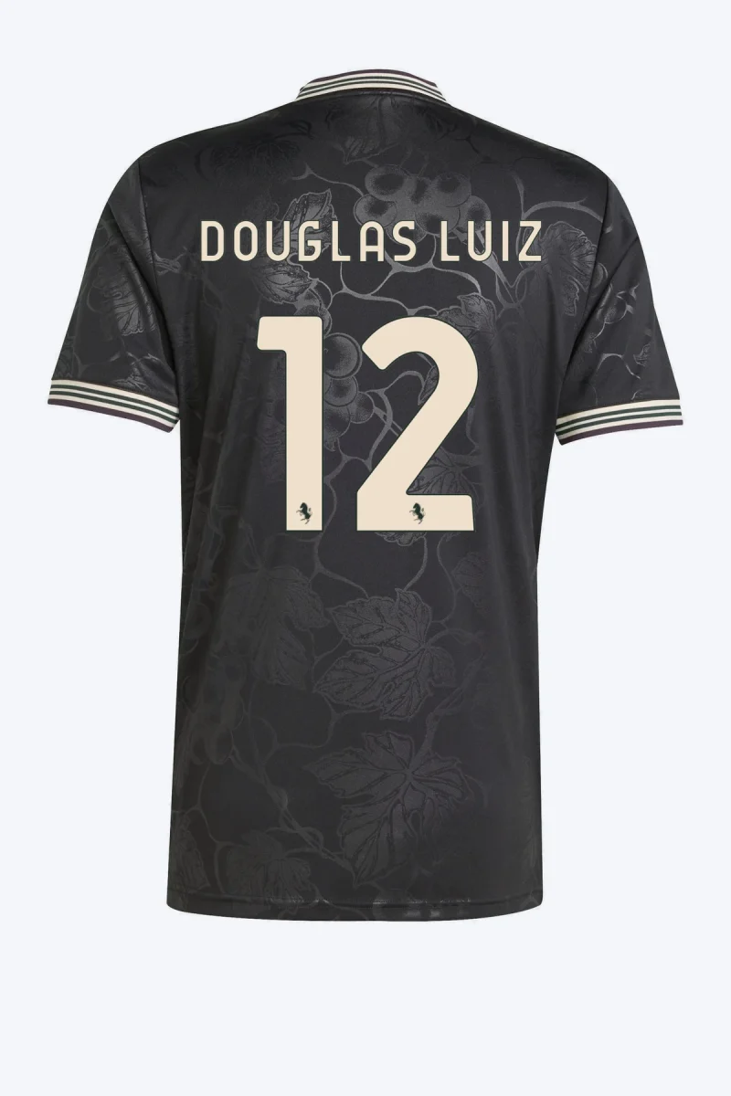 Douglas Luiz 12 Voetbalshirt - Juventus 25/26 Derde