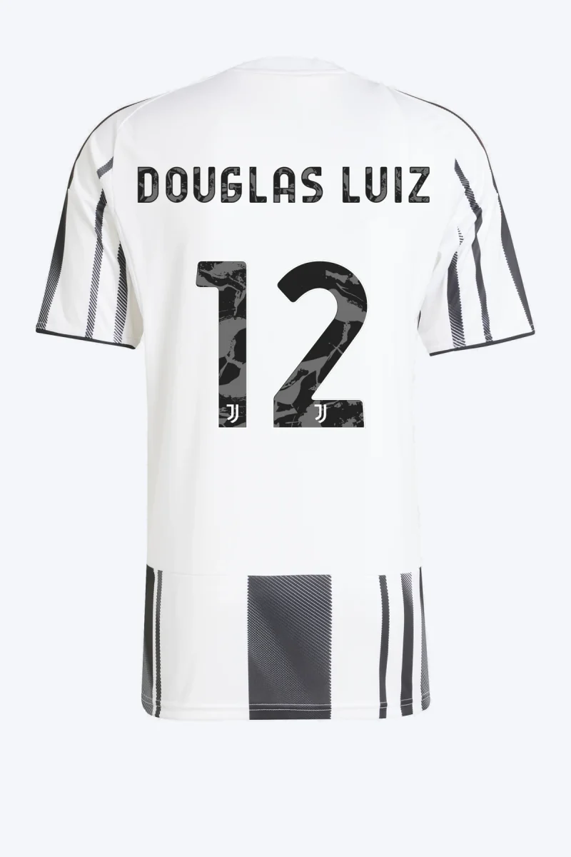 Douglas Luiz 12 Voetbalshirt - Juventus 25/26 Thuis