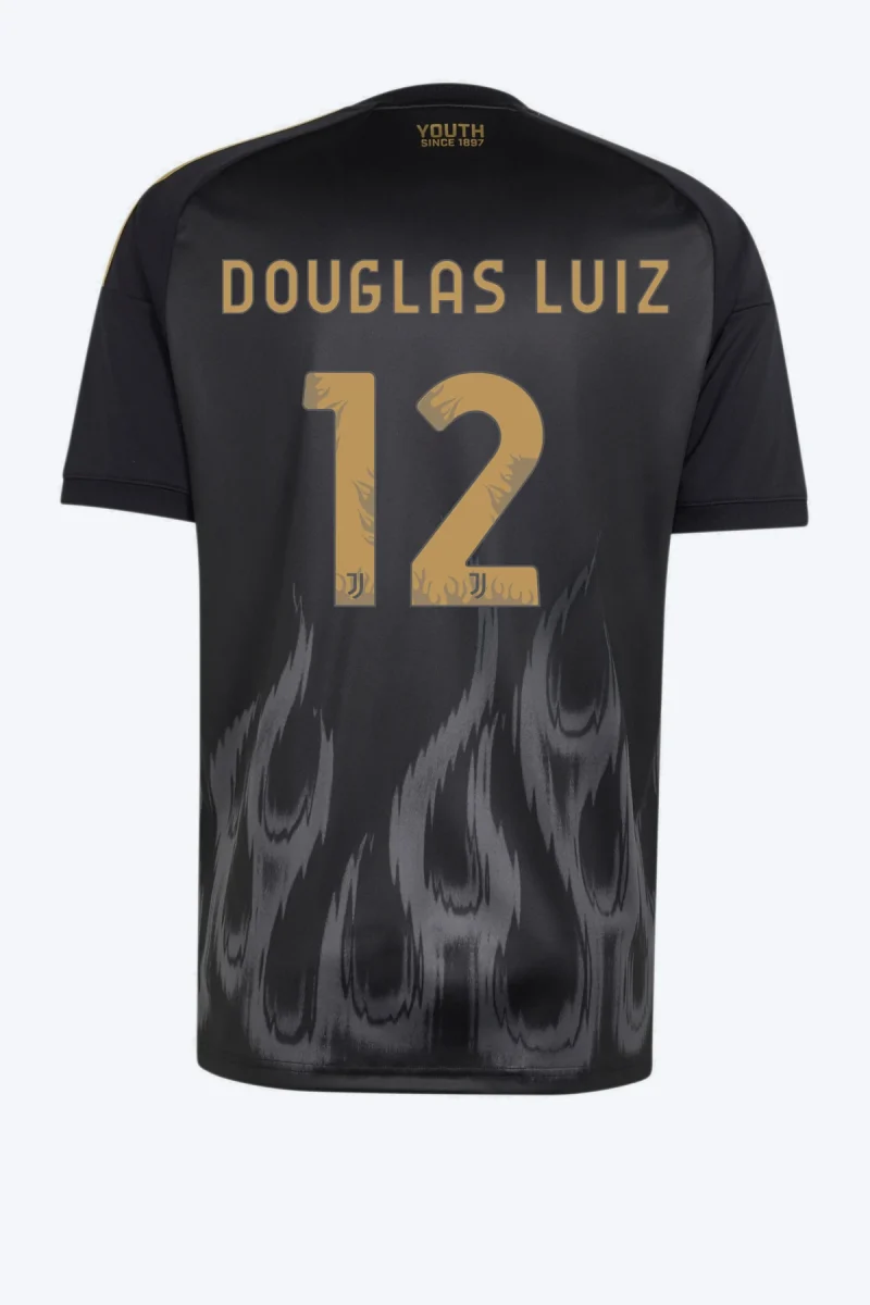 Douglas Luiz 12 Voetbalshirt - Juventus 26/27 Derde