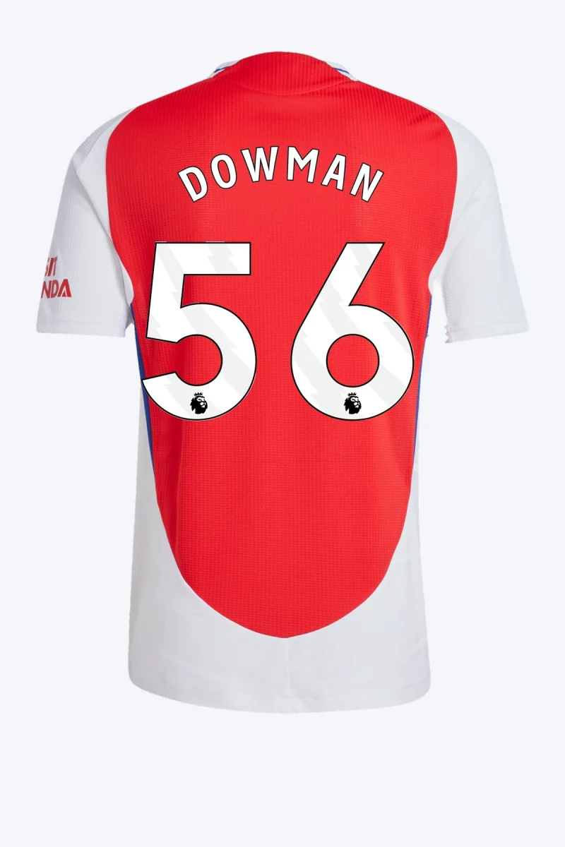 Dowman 56 Voetbalshirt - Arsenal 24/25 Thuis Authentic
