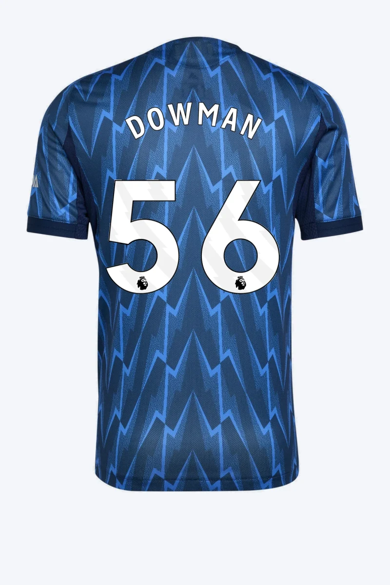Dowman 56 Voetbalshirt - Arsenal 25/26 Uit Authentic