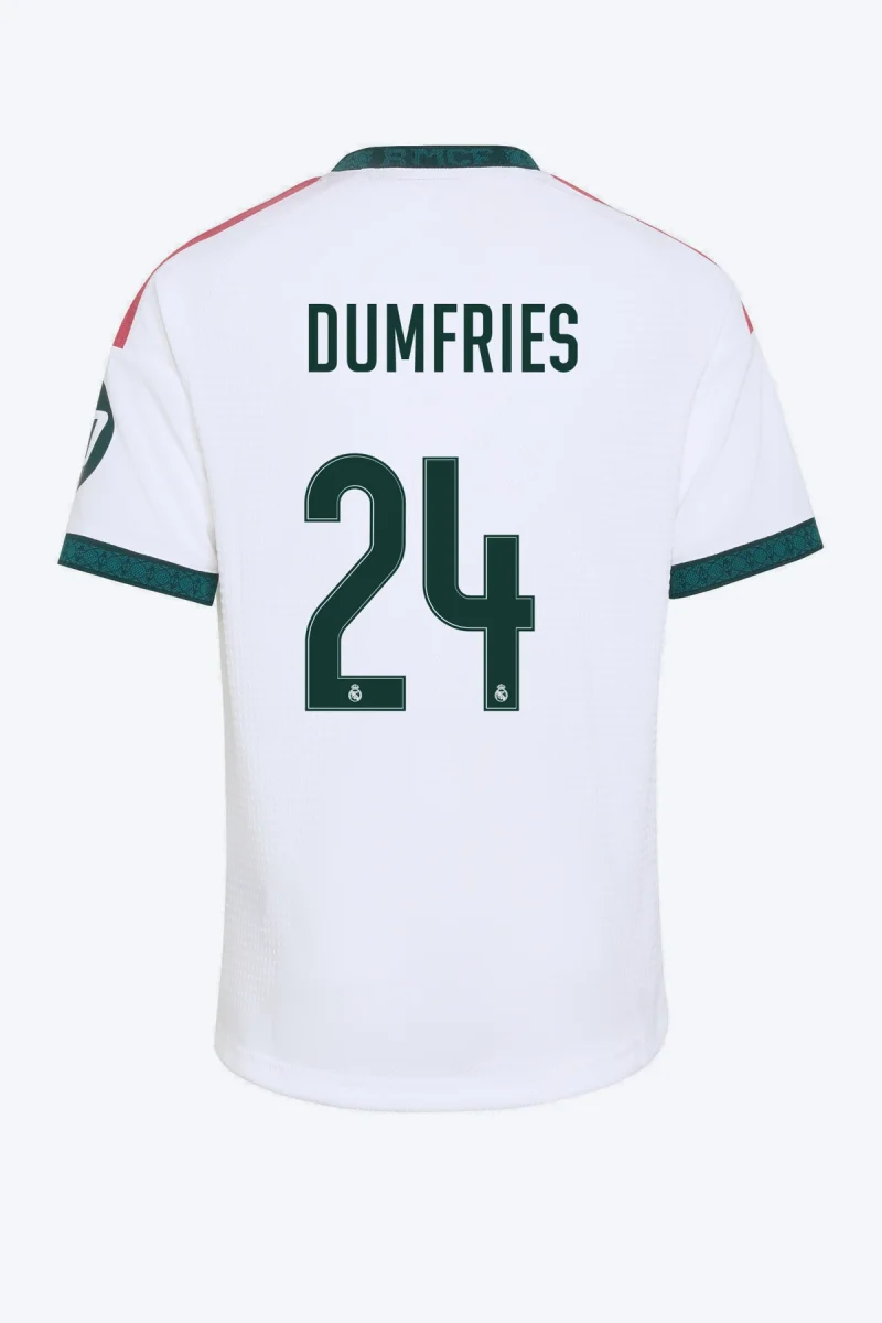 Dumfries 24 Voetbalshirt - Real Madrid 26/27 Thuis Kids