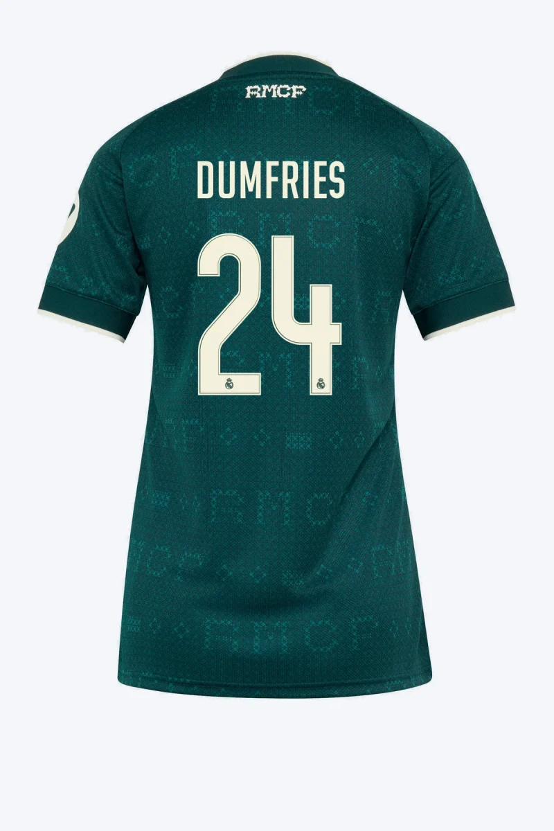 Dumfries 24 Voetbalshirt - Real Madrid 26/27 Uit