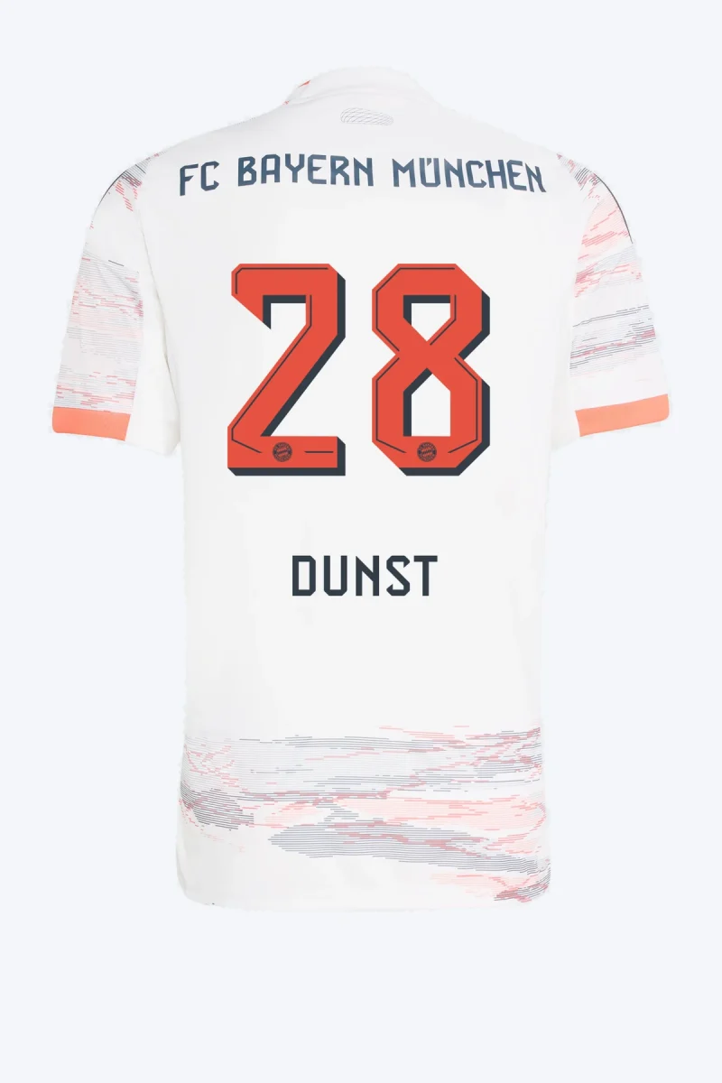 Dunst 28 Voetbalshirt - FC Bayern 25/26 (Dames Team) Uit