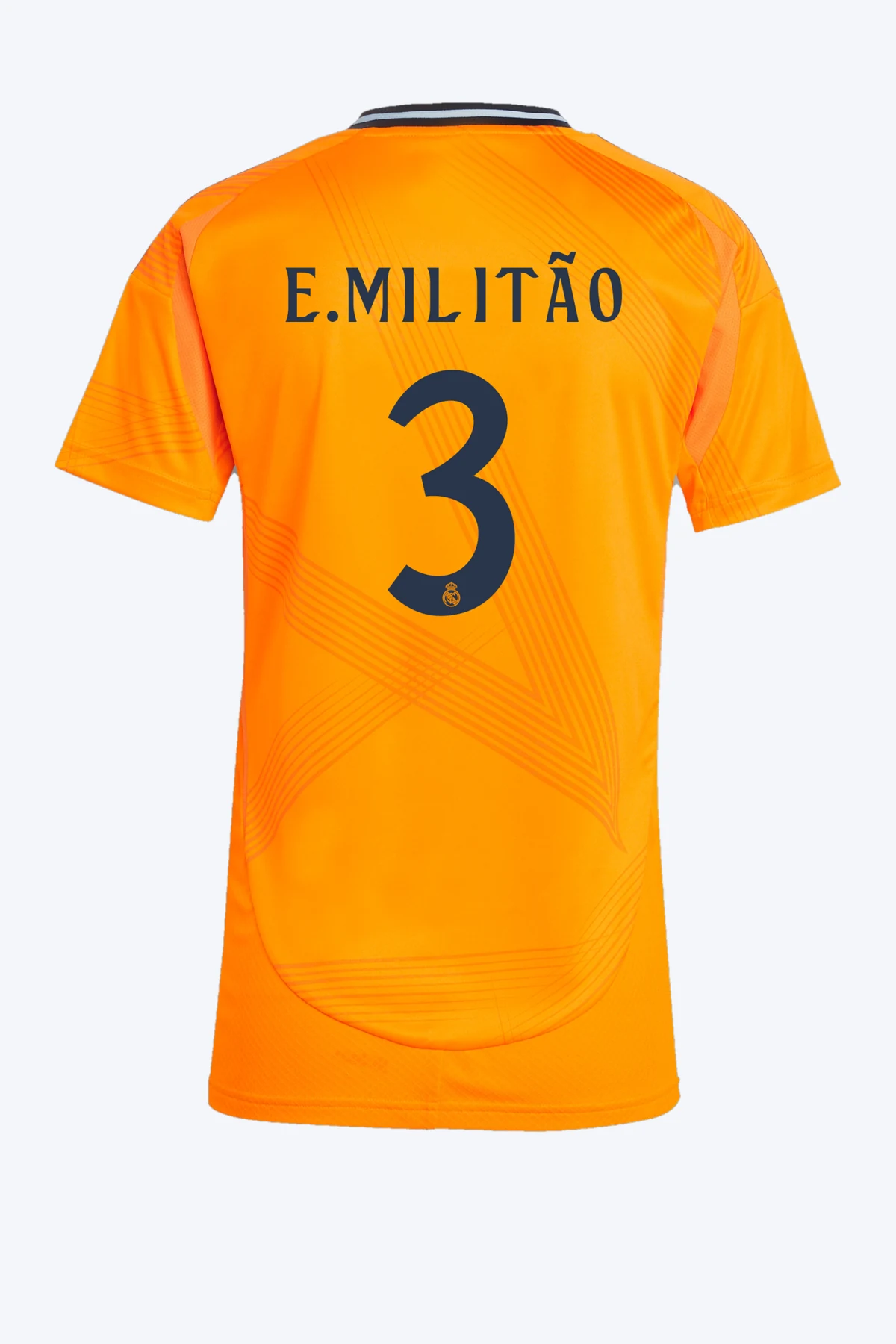 E. Militão 3 Voetbalshirt - Real Madrid 24/25 Uit