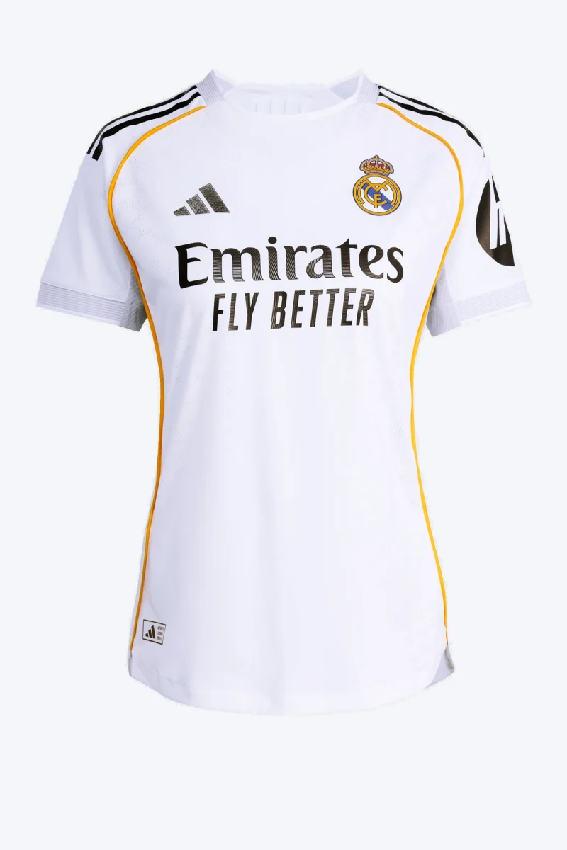 E. Militão 3 Voetbalshirt - Real Madrid 25/26 Thuis Authentic