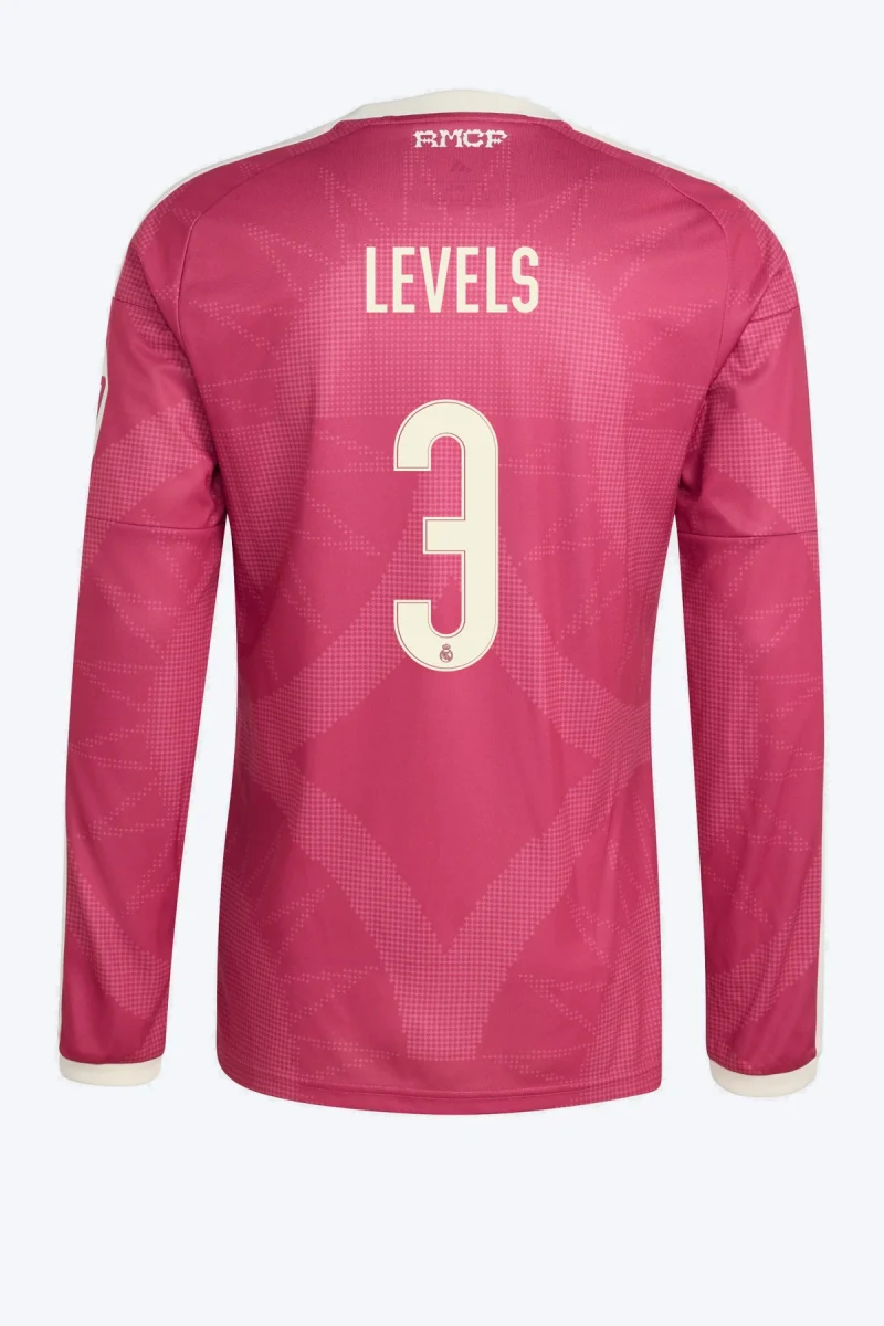 E. Militão 3 Voetbalshirt - Real Madrid 26/27 Derde Lange Mouw