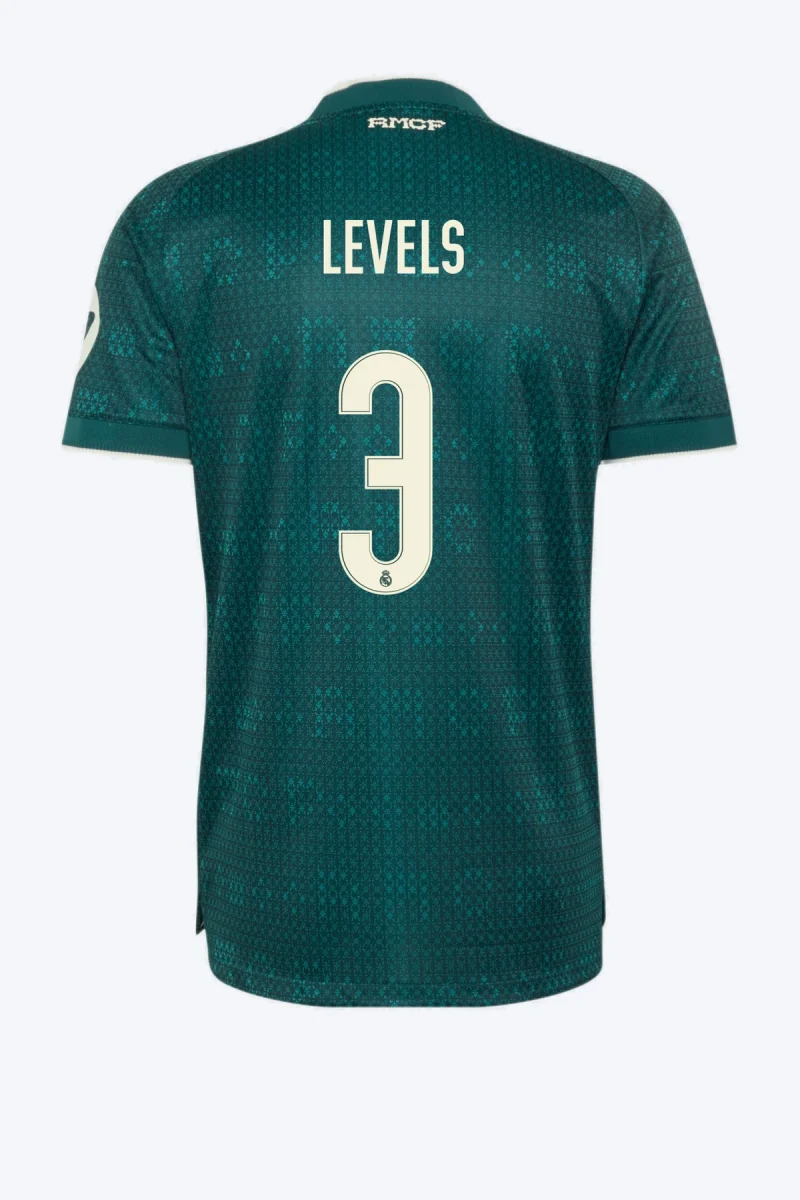 E. Militão 3 Voetbalshirt - Real Madrid 26/27 Uit Authentic