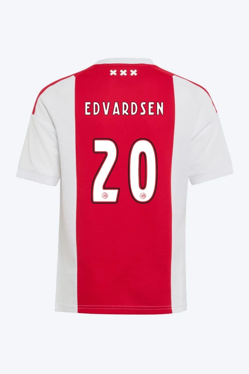 Edvardsen 20 Voetbalshirt - Ajax Amsterdam 26/27 Thuis Kids