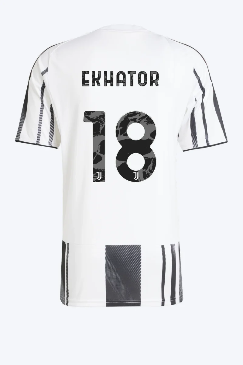 Ekhator 18 Voetbalshirt - Juventus 25/26 Thuis