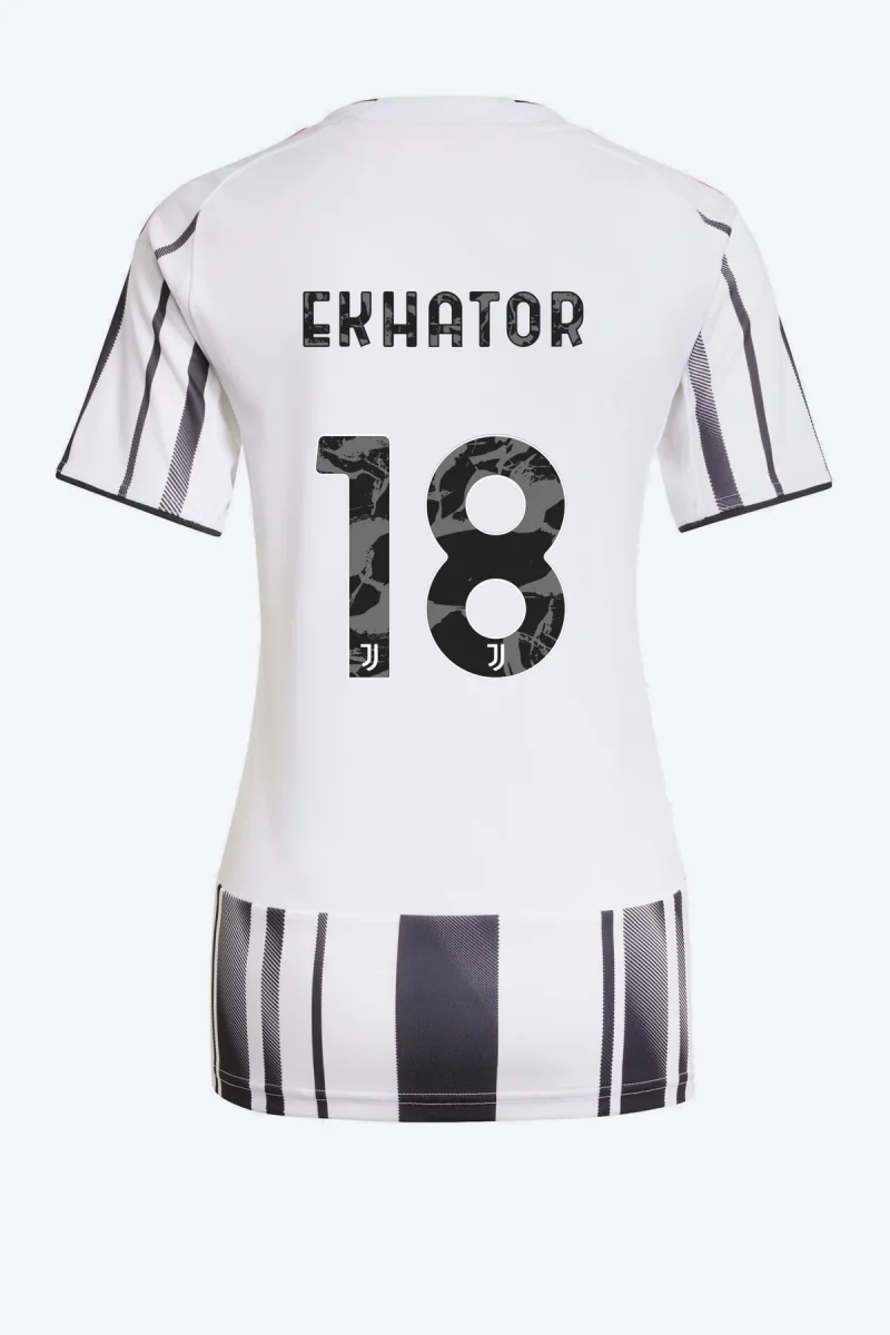 Ekhator 18 Voetbalshirt - Juventus 25/26 Thuis