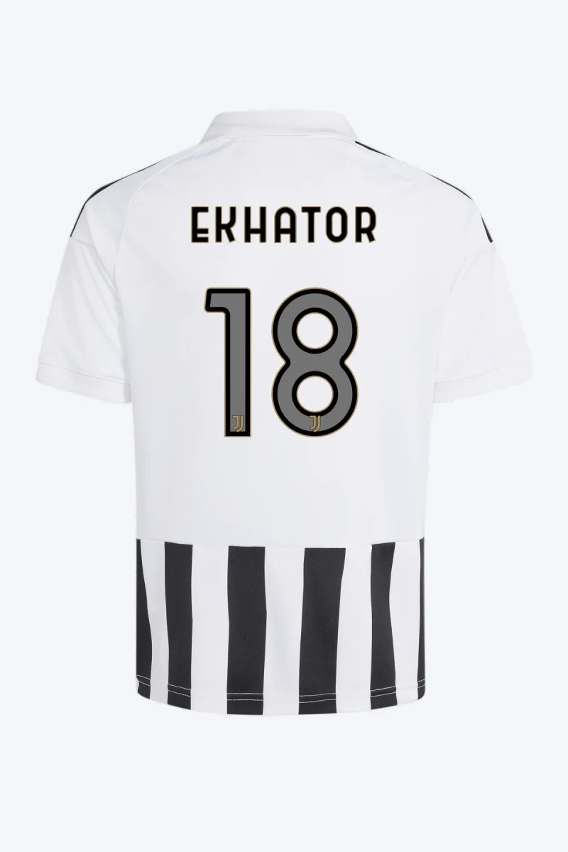 Ekhator 18 Voetbalshirt - Juventus 26/27 Thuis Kids