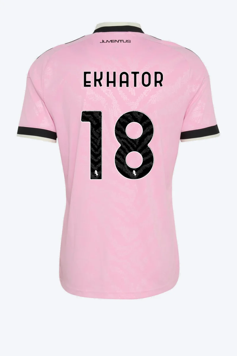 Ekhator 18 Voetbalshirt - Juventus 26/27 Uit