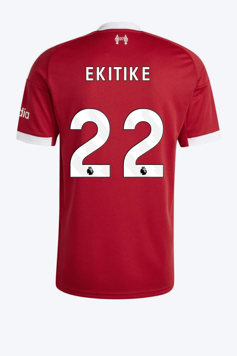 Ekitike 22 Voetbalshirt - Liverpool FC 25/26 Thuis