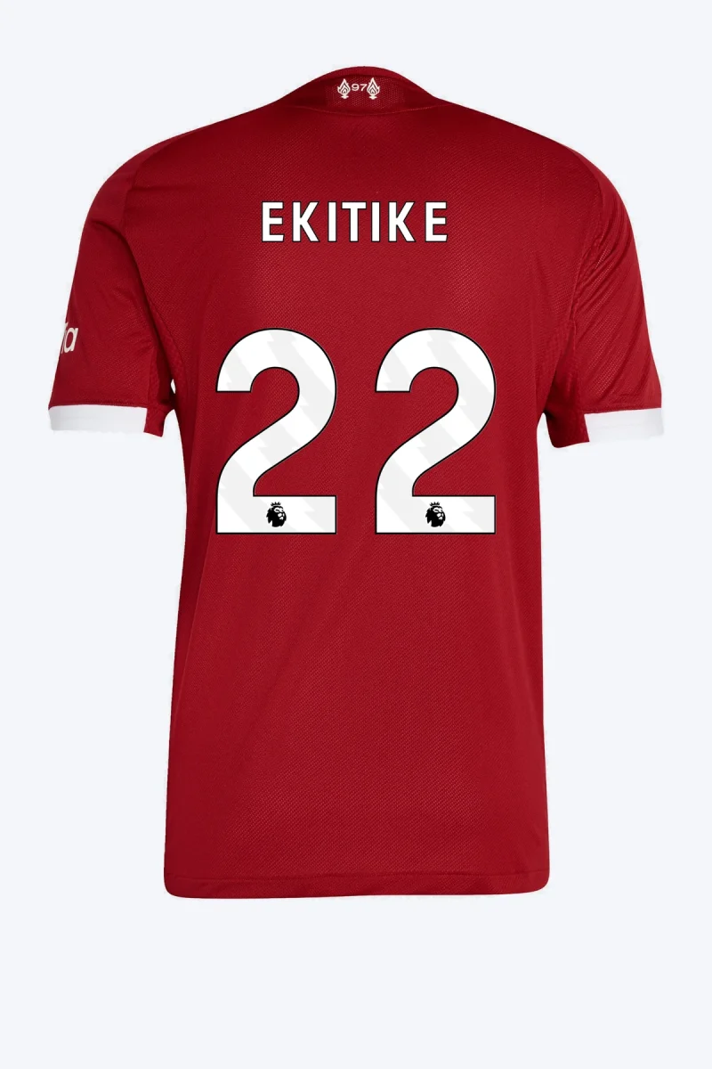 Ekitike 22 Voetbalshirt - Liverpool FC 25/26 Thuis Authentic