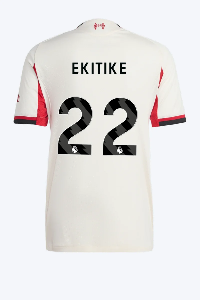 Ekitike 22 Voetbalshirt - Liverpool FC 25/26 Uit Authentic