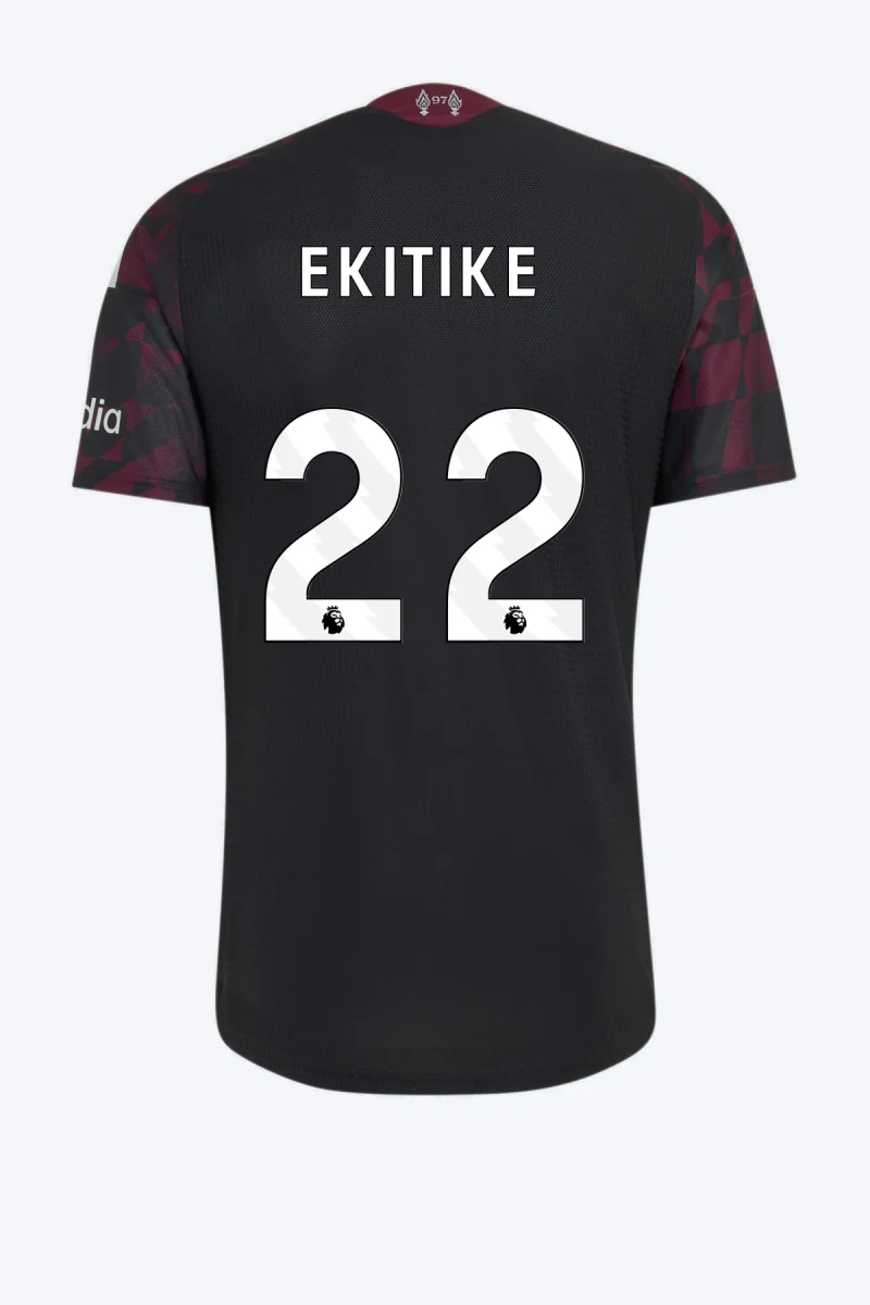 Ekitike 22 Voetbalshirt - Liverpool FC 26/27 Derde Authentic