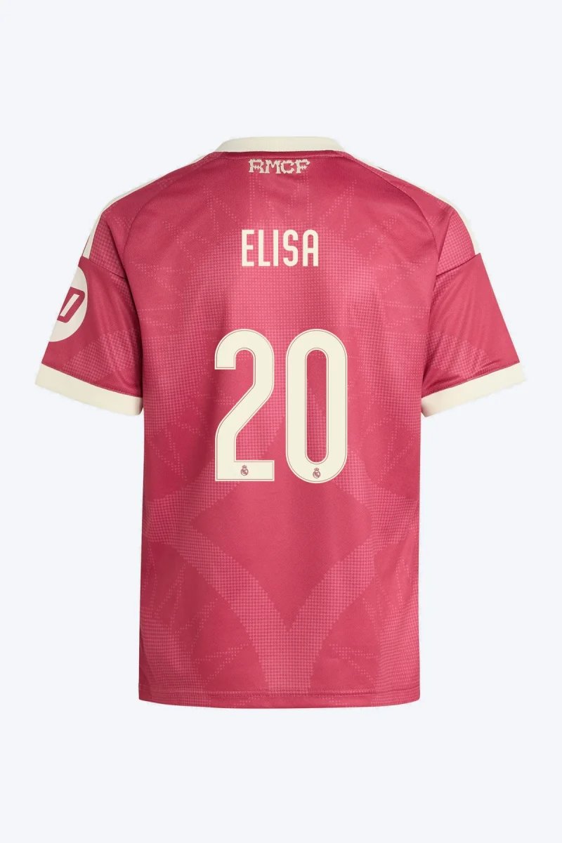 Elisa 20 Voetbalshirt - Real Madrid 26/27 Derde Kids