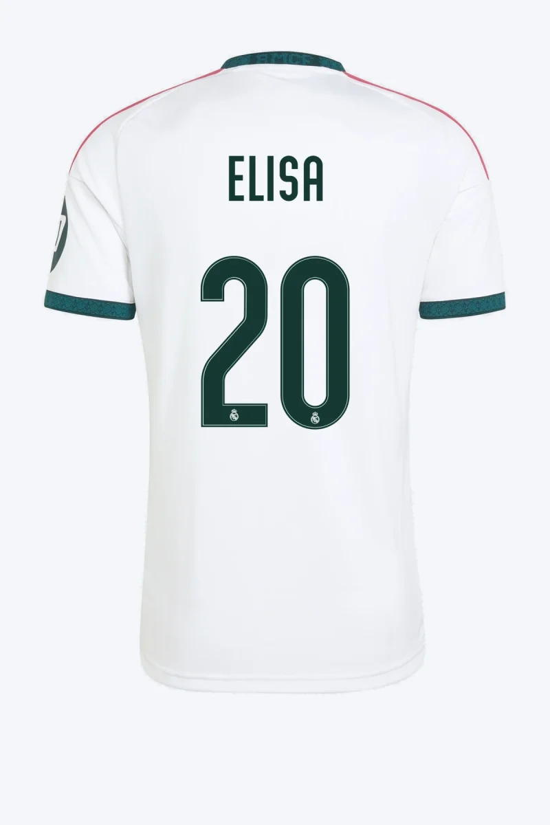 Elisa 20 Voetbalshirt - Real Madrid 26/27 Thuis
