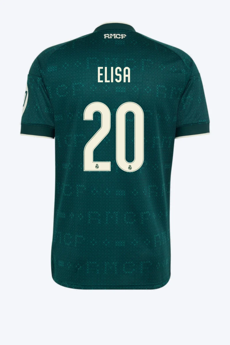 Elisa 20 Voetbalshirt - Real Madrid 26/27 Uit