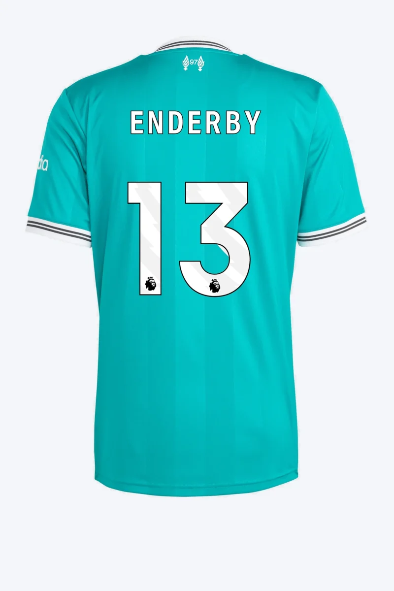Enderby 13 Voetbalshirt - Liverpool FC 25/26 Derde