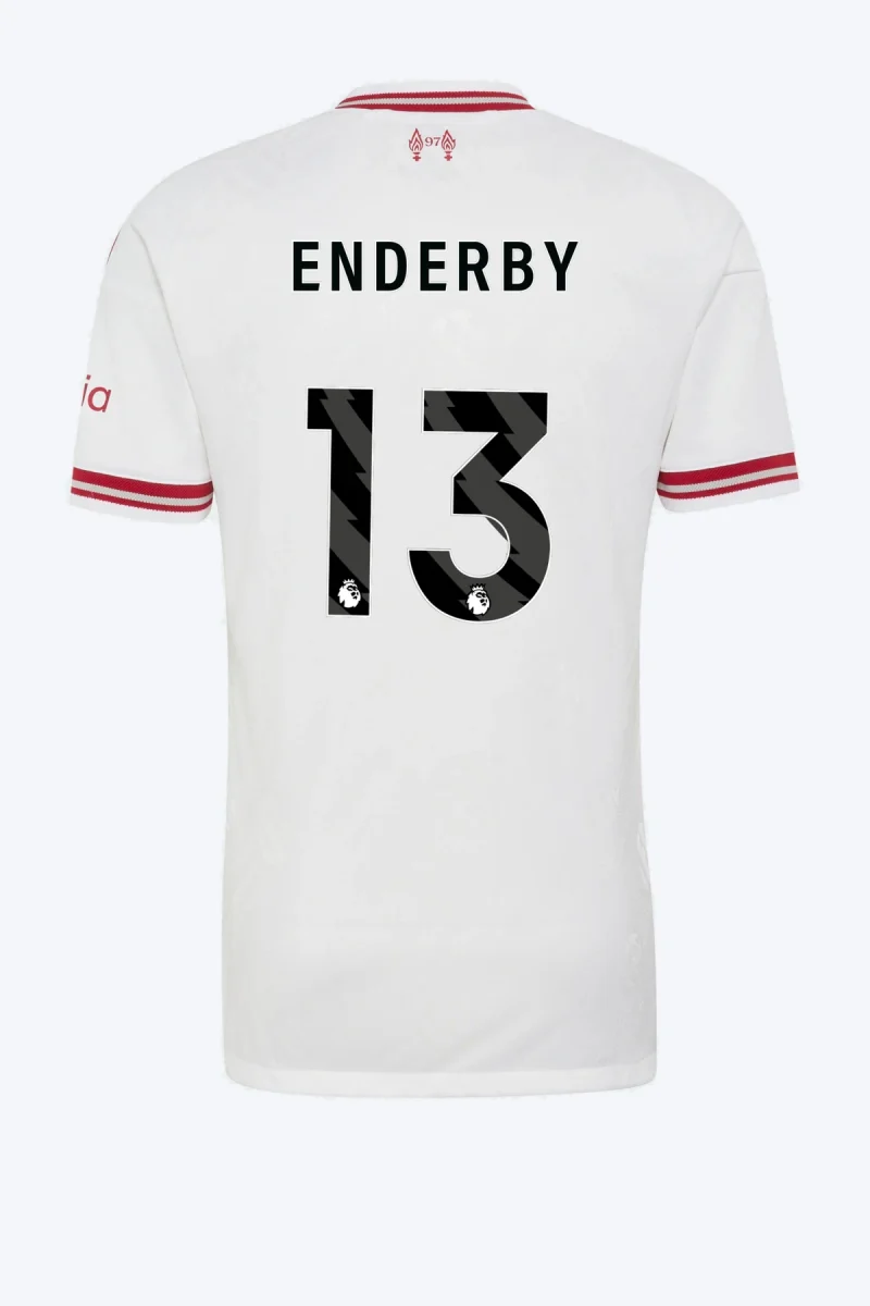 Enderby 13 Voetbalshirt - Liverpool FC 26/27 Uit Authentic