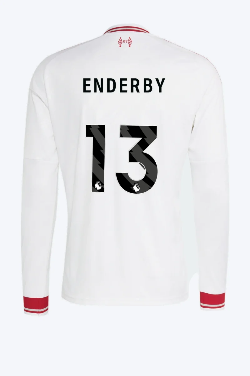 Enderby 13 Voetbalshirt - Liverpool FC 26/27 Uit Longsleeve