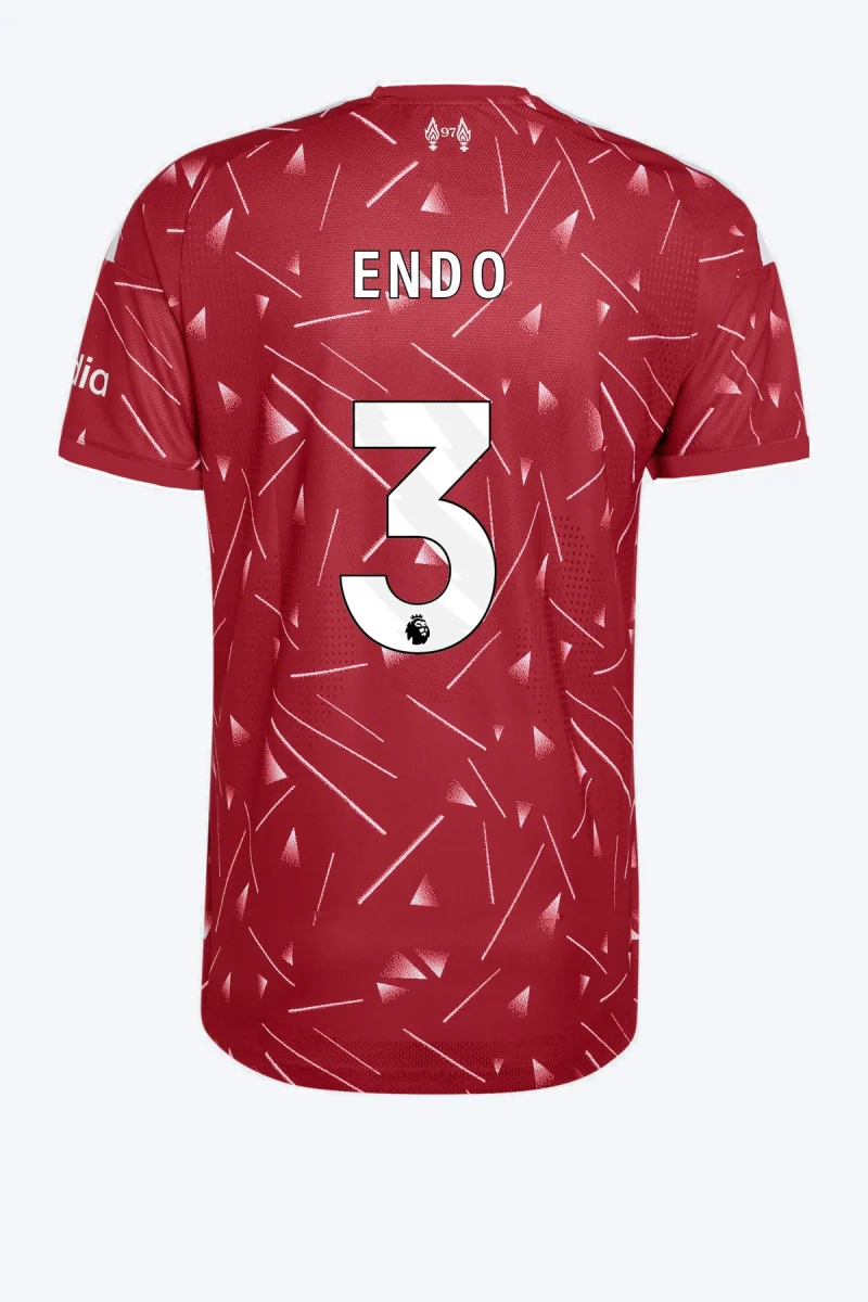 Endo 3 Voetbalshirt - Liverpool FC 26/27 Thuis Authentic