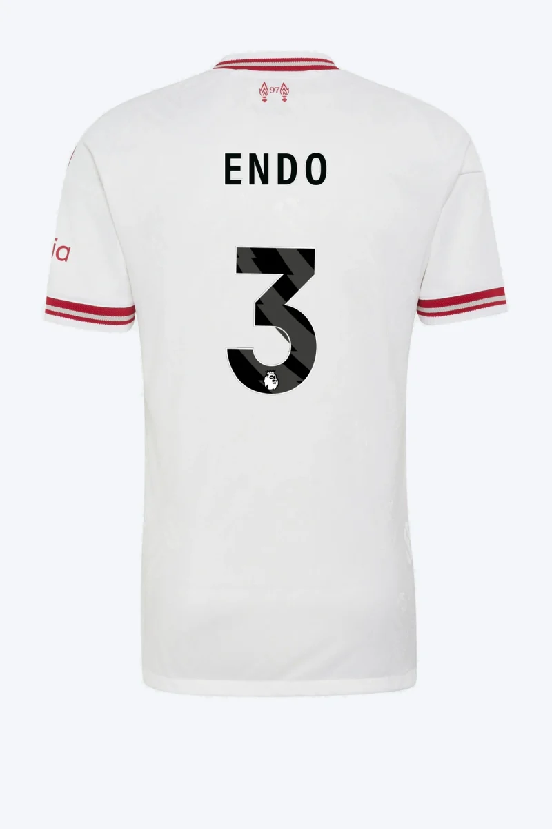 Endo 3 Voetbalshirt - Liverpool FC 26/27 Uit Authentic